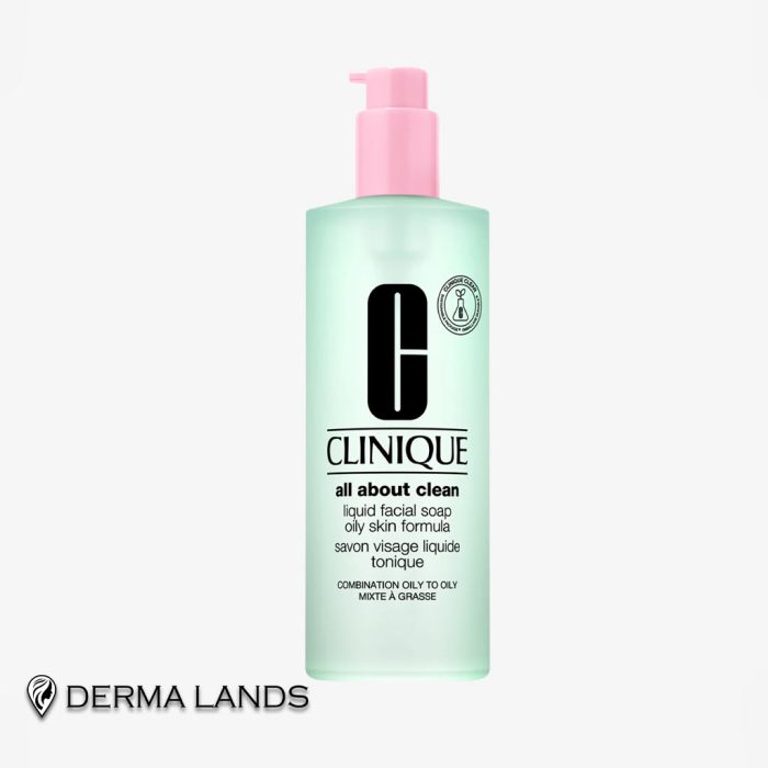 ژل شست‌وشوی مایع مخصوص پوست چرب کلینیک
